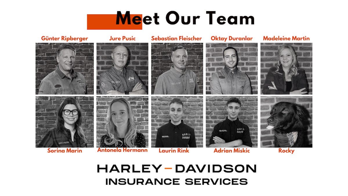 Meet Our Team - Harley Davidson Insurance Service